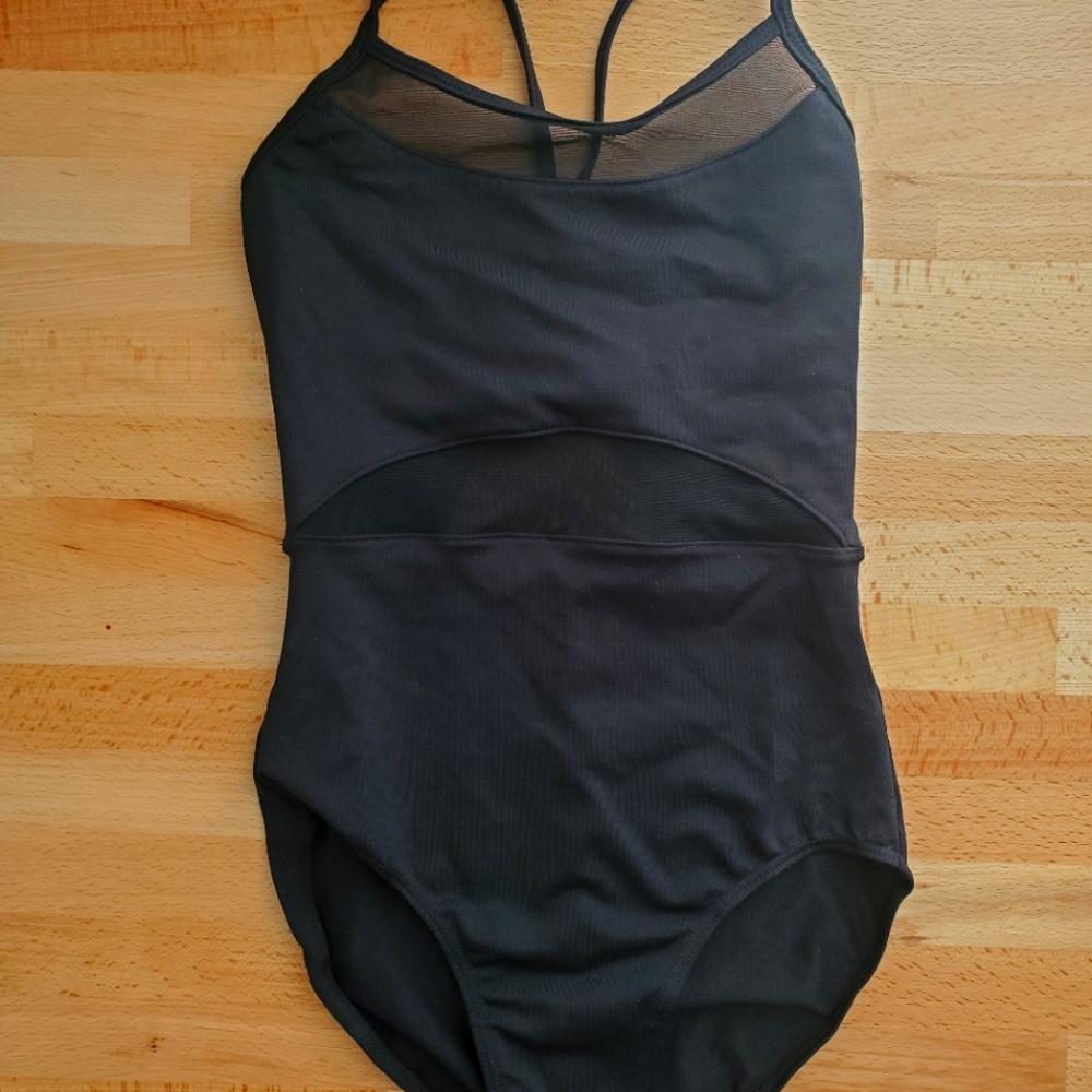 So Danca x Sara Mearns Mesh leotard